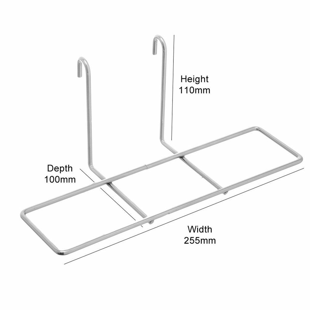 Shoe Shelf For Grid Mesh Panels
