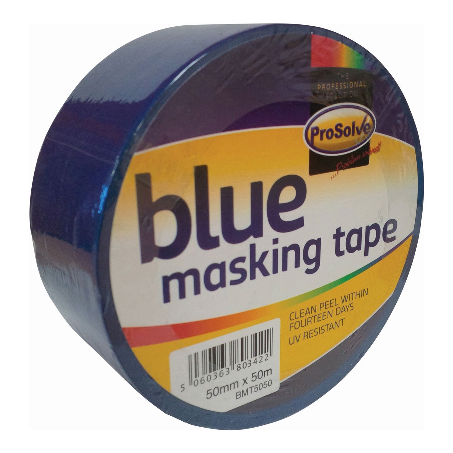 1x Roll Prosolve™ Masking Tape 50mm X 50m Indoor/outdoor General Purpose Decorating New
