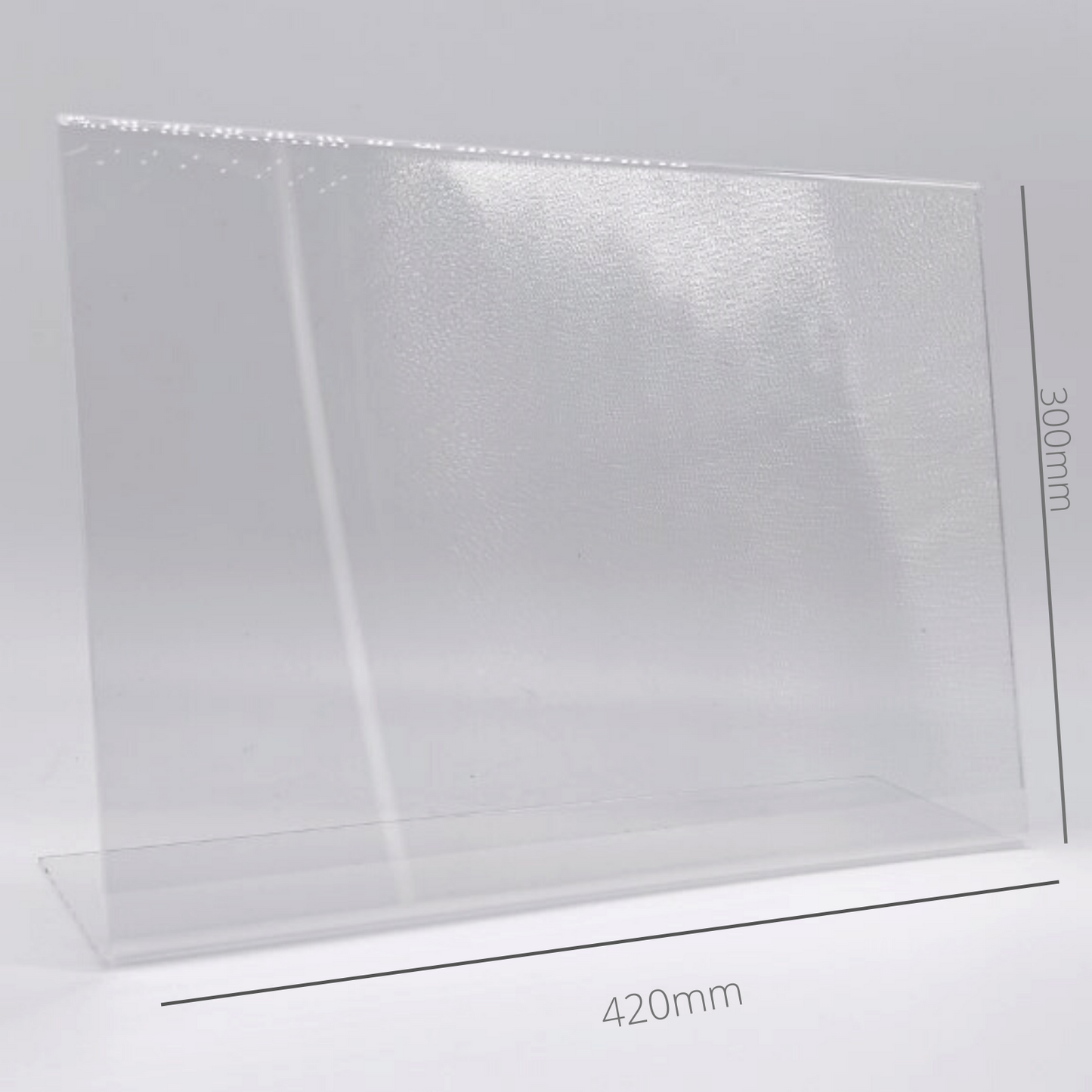 Acrylic Poster Holder Perspex Display Stand