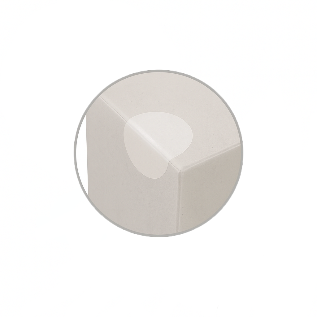 Clear Round Stickers – Tamper-Proof, (25 mm) Self-Adhesive 1000 stickers