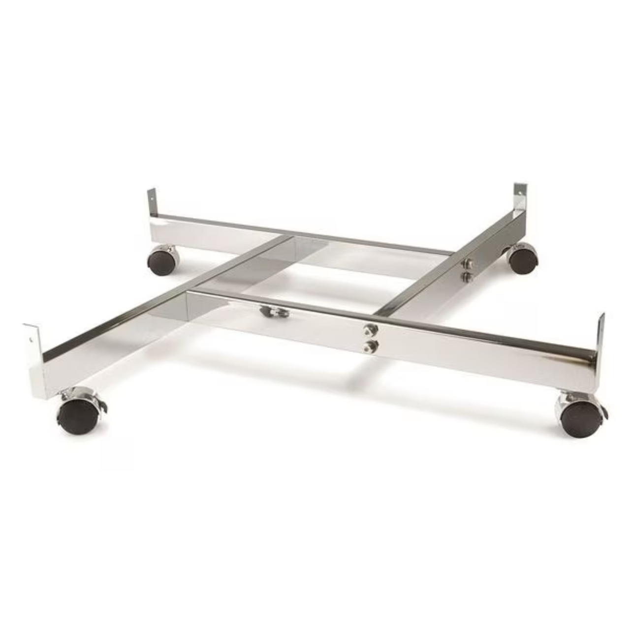 Four-Way Chrome Base For Mesh Panels