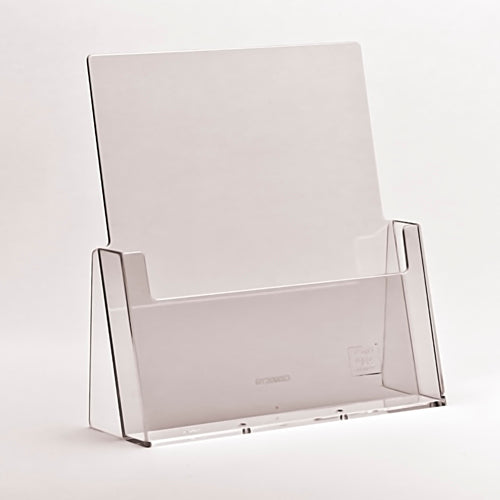 Freestanding Leaflet Holder - Portrait Design for Effective Presentation