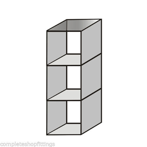 New Toughen Glass Cube Display Set Counter Top or Free standing Displays SIZE 3