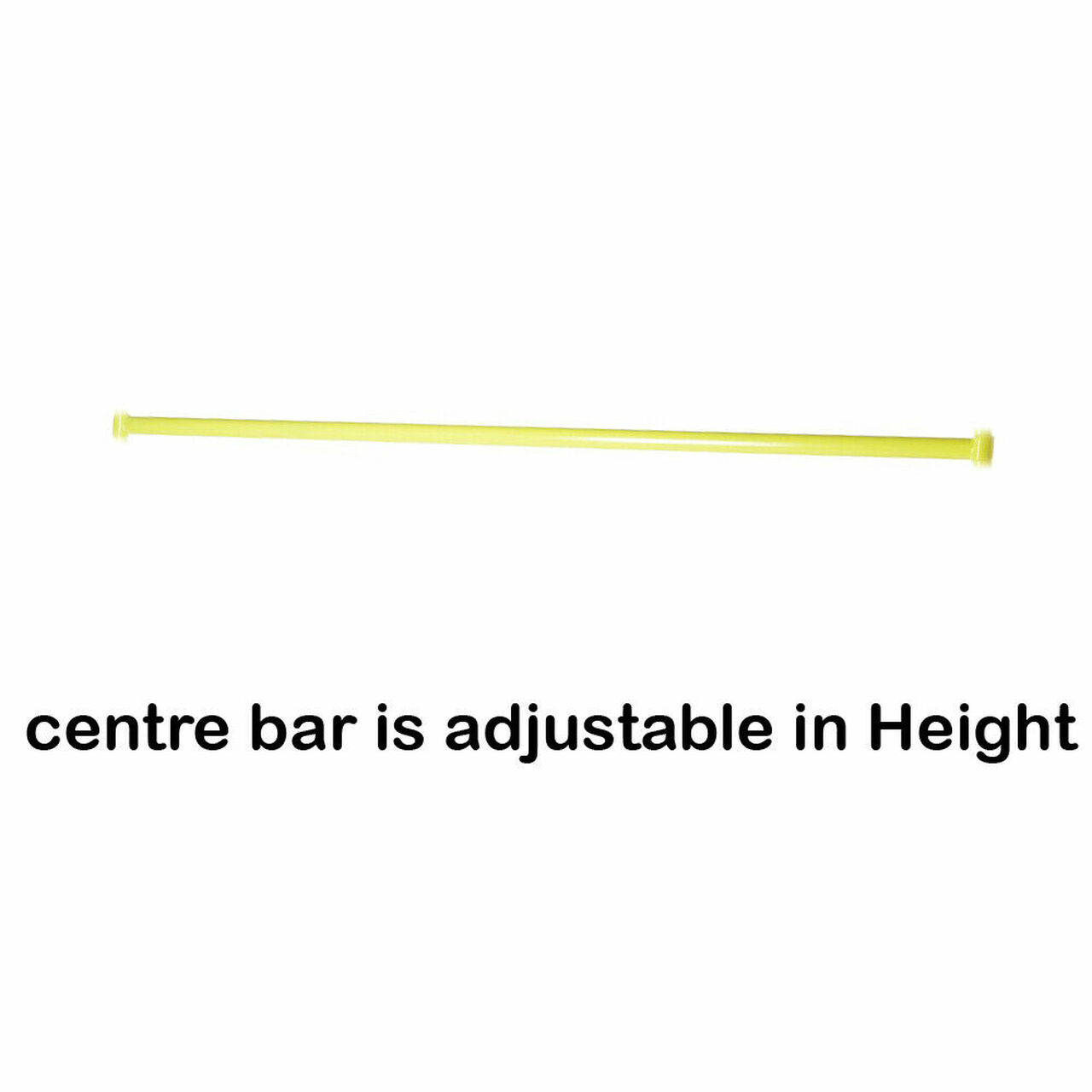 Centre Bar For Garment Clothes Yellow Rail Sizes 3ft 4ft 5ft 6ft