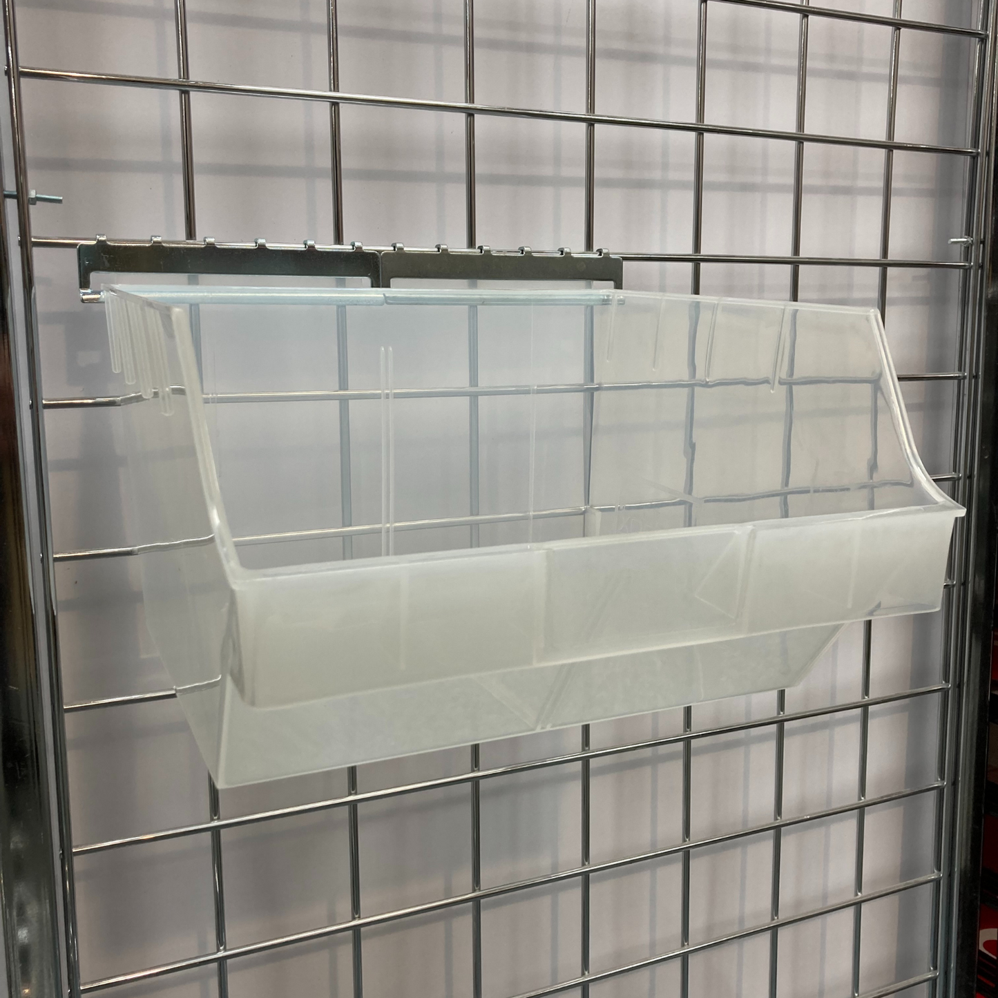 Large Storage Box Gridwall Shelfbox Grid Mesh Display