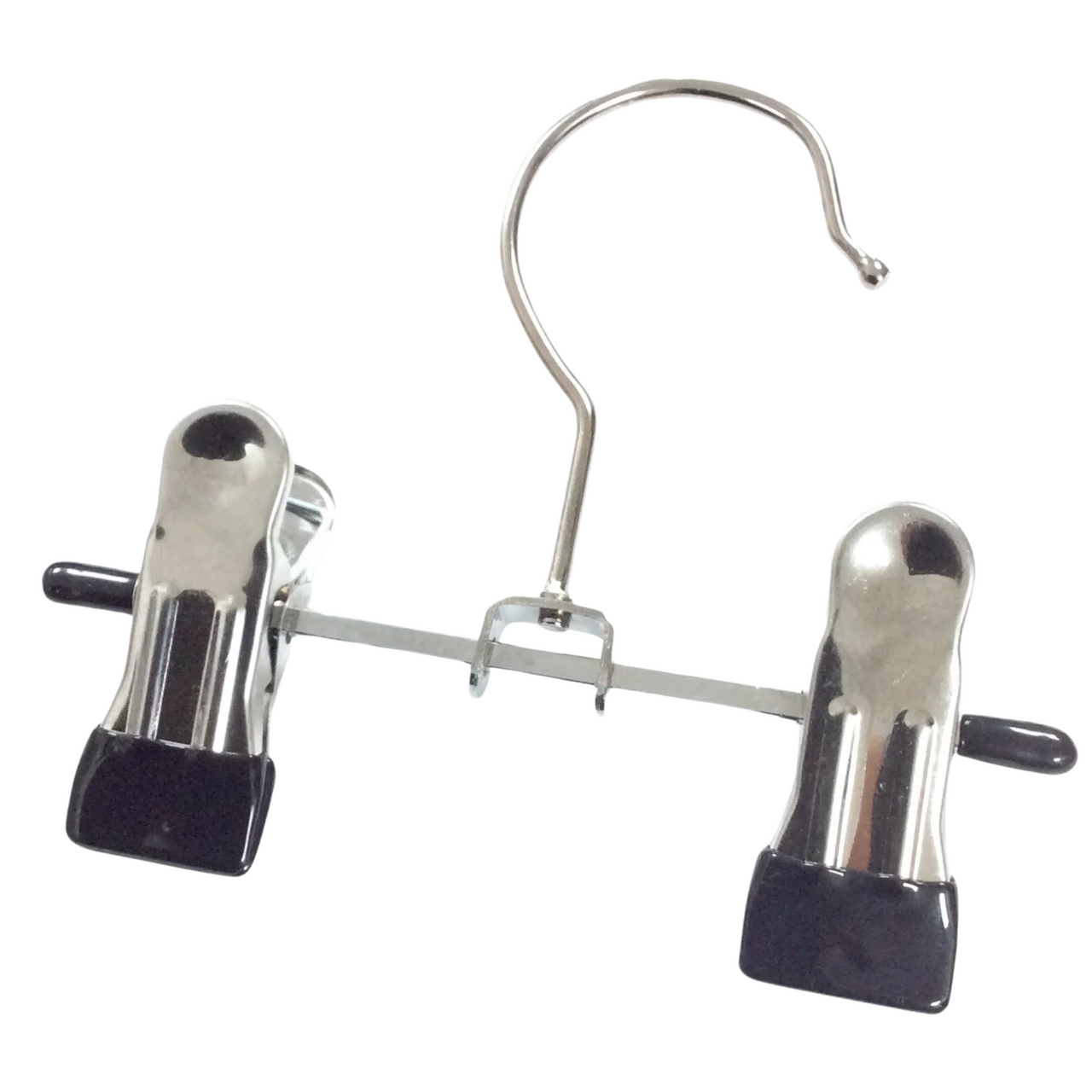 Metal Clip Double Peg Garment Clothes Clip Hangers For Retail Display 12cm