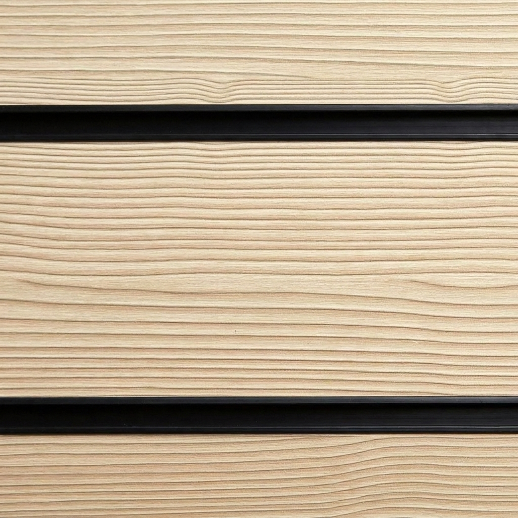Pino Cream Slatwall Panel