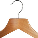 100x 35cm Wooden Baby Toddler Children's Kids Wooden Clothes Coat Hangers With Trouser Skirt Clips