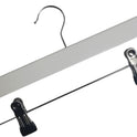 100x Adult White With The Clips Hangers