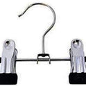 100x Stainless Steel 12cm Hangers, Portable Laundry Hook Boot Clips, Clothing Hanger Holder, For Pants, Shoes, Towel, Socks