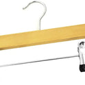 Wooden Trouser, Skirt Hangers With Clips, Coat Clothes Hangers