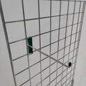 10 Inch Grid mesh Hooks Single Prong Shop Display