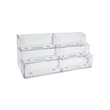 6 Pocket 3 Tier Landscape Business Card Holder