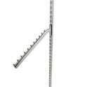 Twin Slot Fashion System 11 Ball Waterfall Sloping Hanging Arm