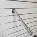 New 11 Ball Waterfall Sloping Display Arm For Slatwall