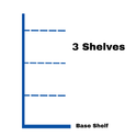 Retail Wall Shelving - H160cm x W125cm