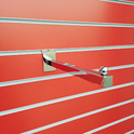 Straight Square Display Arm For Slatwall