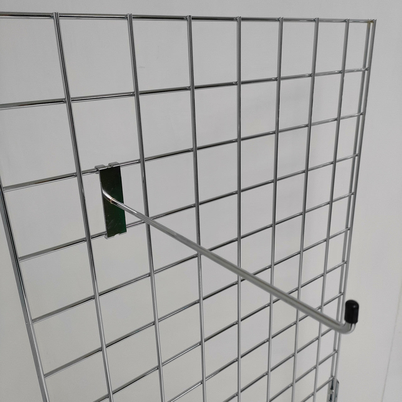 12 Inch Grid mesh Hooks Single Prong Shop Display