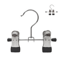 12cm Metal Double Clip Garment Hanger for Clothes & Accessories