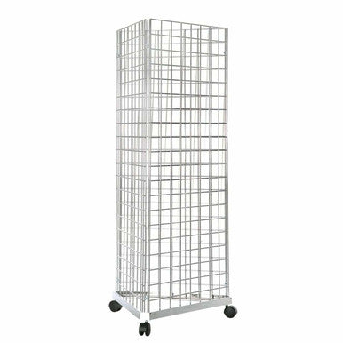 4ft Three-Way Grid Mesh Stand