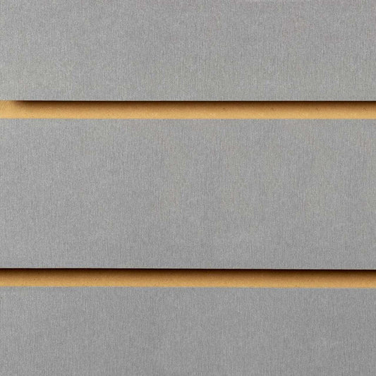 Silver Slatwall Panel