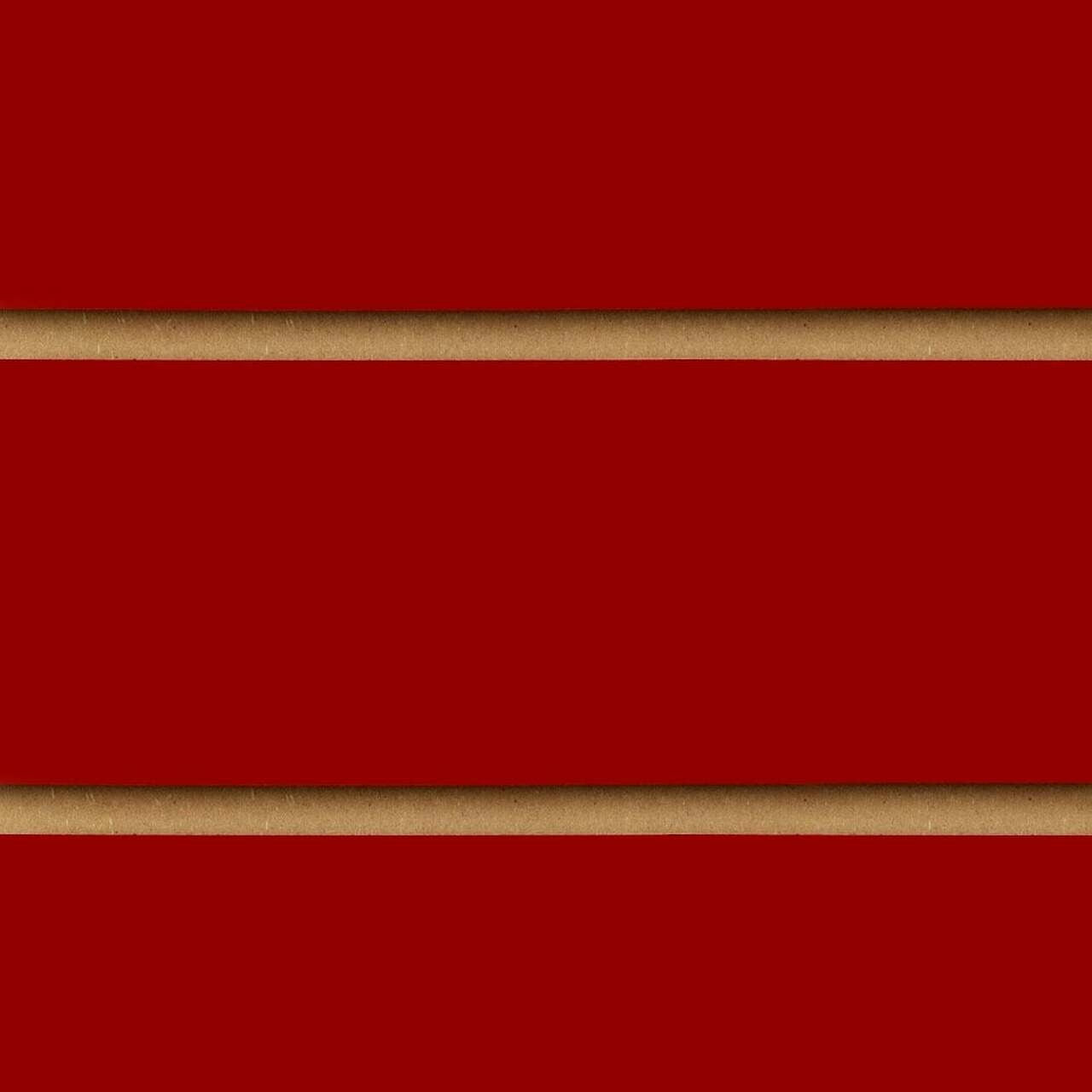 Red Slatwall Panel