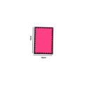 Dayglo Cards - Pink Coloured Pack with Black Border