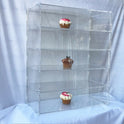 Acrylic Bakery Pastry Display Case Stand Cabinet Cakes Donuts Cupcakes Pastries