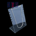 Luxury Acrylic Counter Top Stud Earring Display Stand For Retail & Market Stall