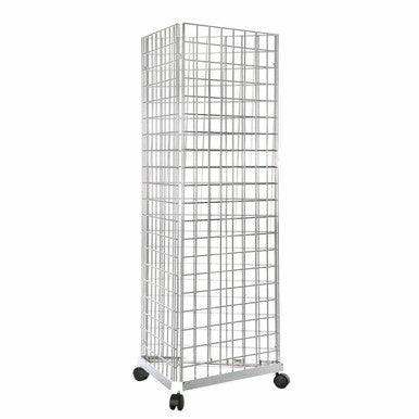 8ft Three-Way Grid Mesh Stand