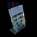 Luxury Acrylic Counter Top Stud Earring Display Stand For Retail & Market Stall