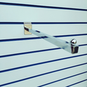 Straight Square Display Arm For Slatwall