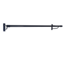 Black Steel Hanging Rail – Durable, Stylish, and Ideal for Home or Retail Spaces