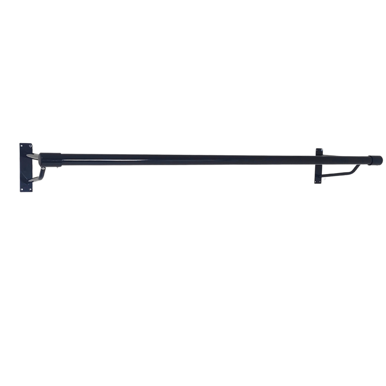 Black Steel Hanging Rail – Durable, Stylish, and Ideal for Home or Retail Spaces