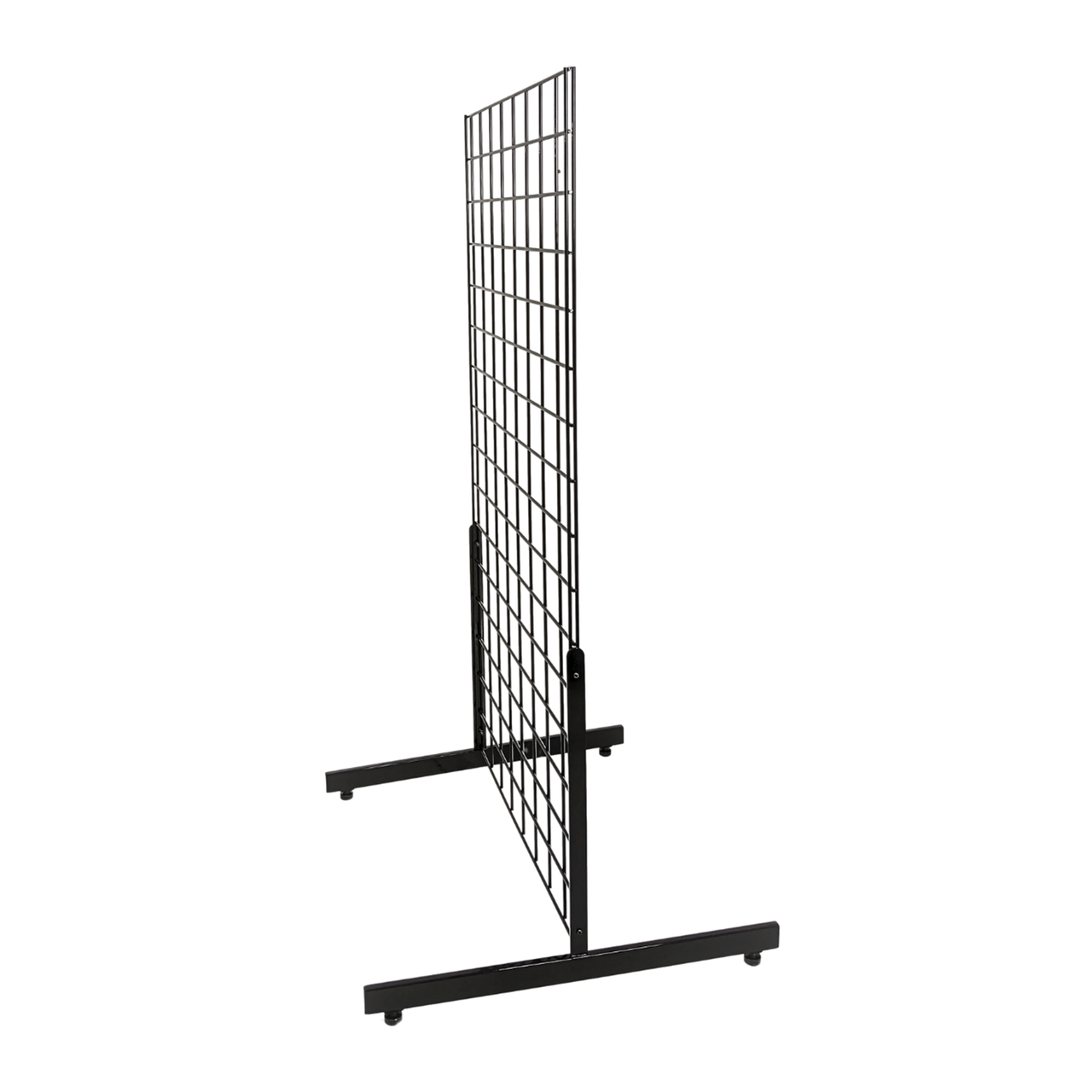 New 4ft Black Grid Panel - Heavy Duty Mesh with T-Leg for durable displays