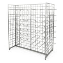 8ft Grid Mesh 'H' Stand Gondola Stand With Euro Hooks Included 260x