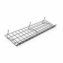 H-Shape Grid Mesh Gondola Display Stand with Baskets & Wheels – Double-Sided Retail Gridwall Merchandiser