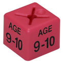 50x Children/kids Clothes Age Size Cubes From "Age 1-2" To "Age 13-14" And Month