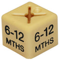 50x Children/kids Clothes Age Size Cubes From "Age 1-2" To "Age 13-14" And Month