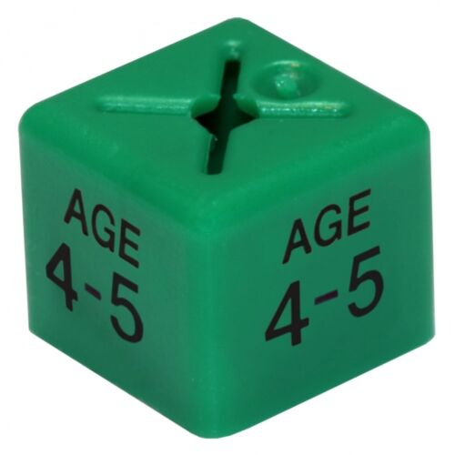 50x Children/kids Clothes Age Size Cubes From "Age 1-2" To "Age 13-14" And Month