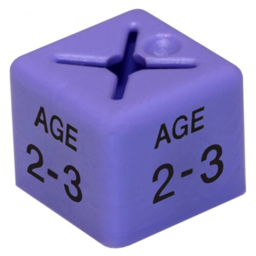 50x Children/kids Clothes Age Size Cubes From "Age 1-2" To "Age 13-14" And Month