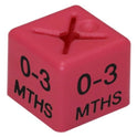 50x Children/kids Clothes Age Size Cubes From "Age 1-2" To "Age 13-14" And Month