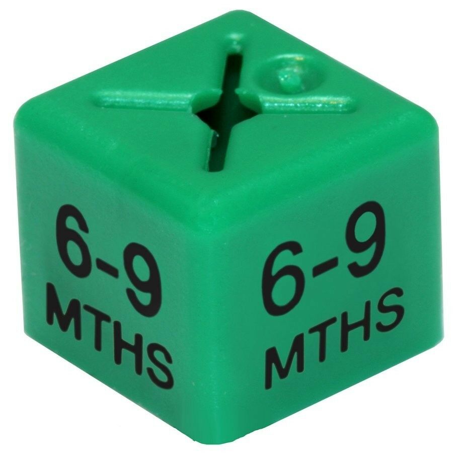 50x Children/kids Clothes Age Size Cubes From "Age 1-2" To "Age 13-14" And Month