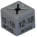 50x Children/kids Clothes Age Size Cubes From "Age 1-2" To "Age 13-14" And Month