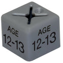 50x Children/kids Clothes Age Size Cubes From "Age 1-2" To "Age 13-14" And Month