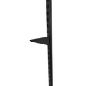 Black Twin Slot Bracket