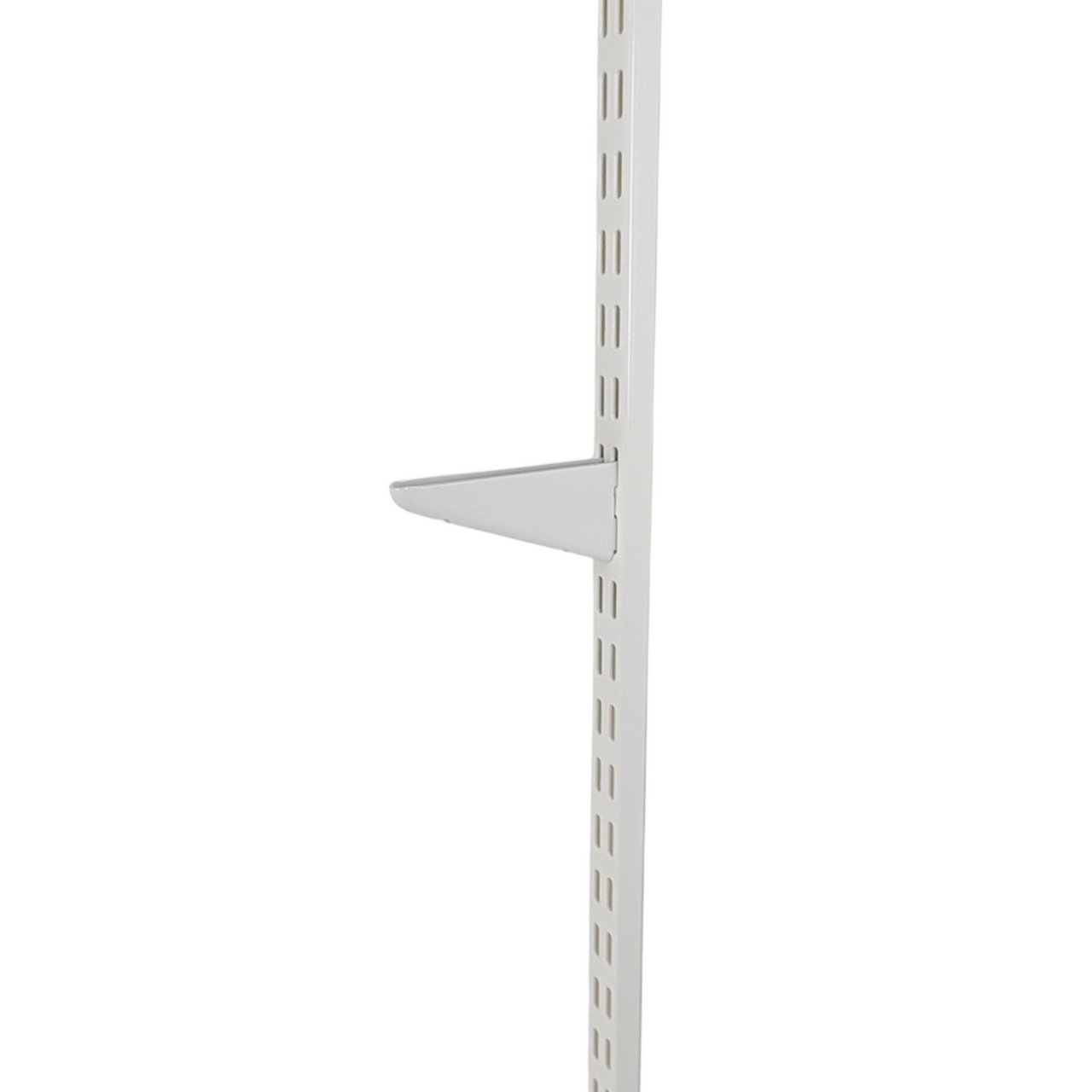 White Twin Slot Bracket