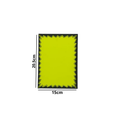 Dayglo Cards - Multi Coloured Pack with Black Border