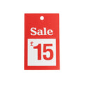 500x Sale Cards Reduced Price Tagging Gun Card Pricing Gun Hanger Swing Tickets