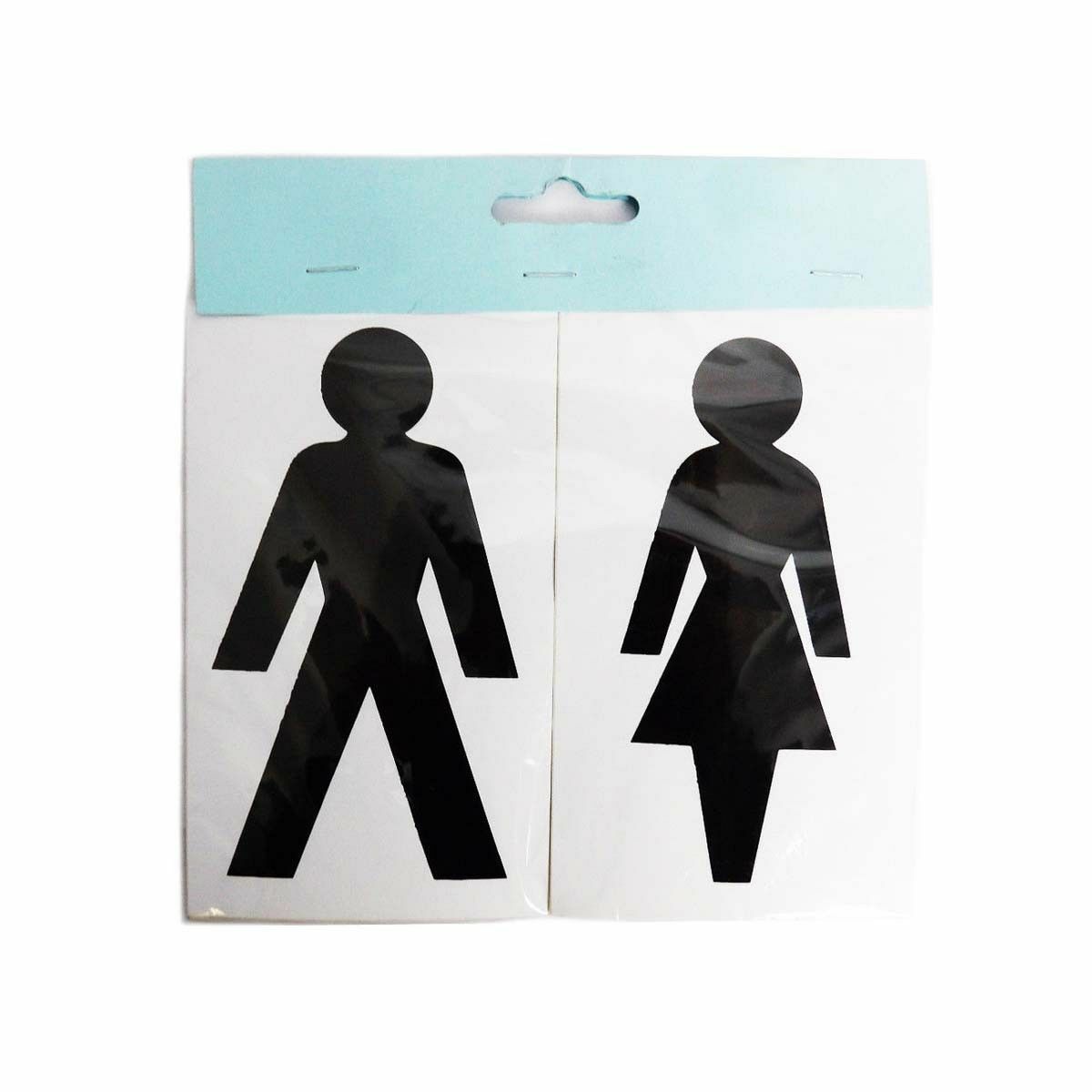 Shop/ Office/ Door/ Window/ Self Adhesive Sticker Label Sign - Male/female-Inside/ Outside